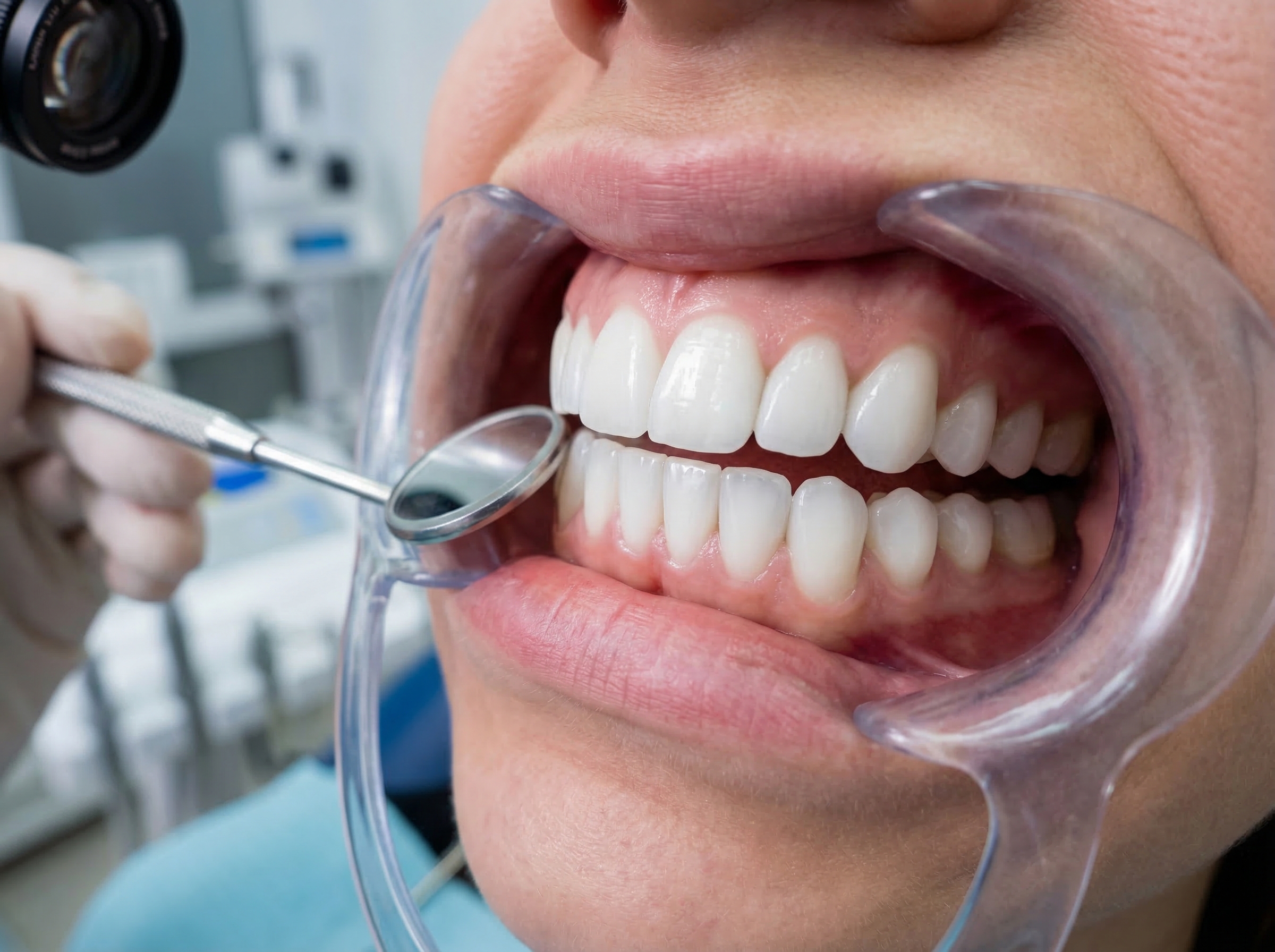 After whitening treatment